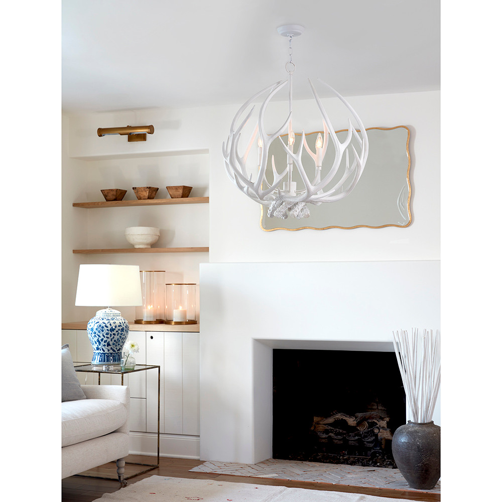 Regina Andrew Tate Picture Light Medium - Natural Brass