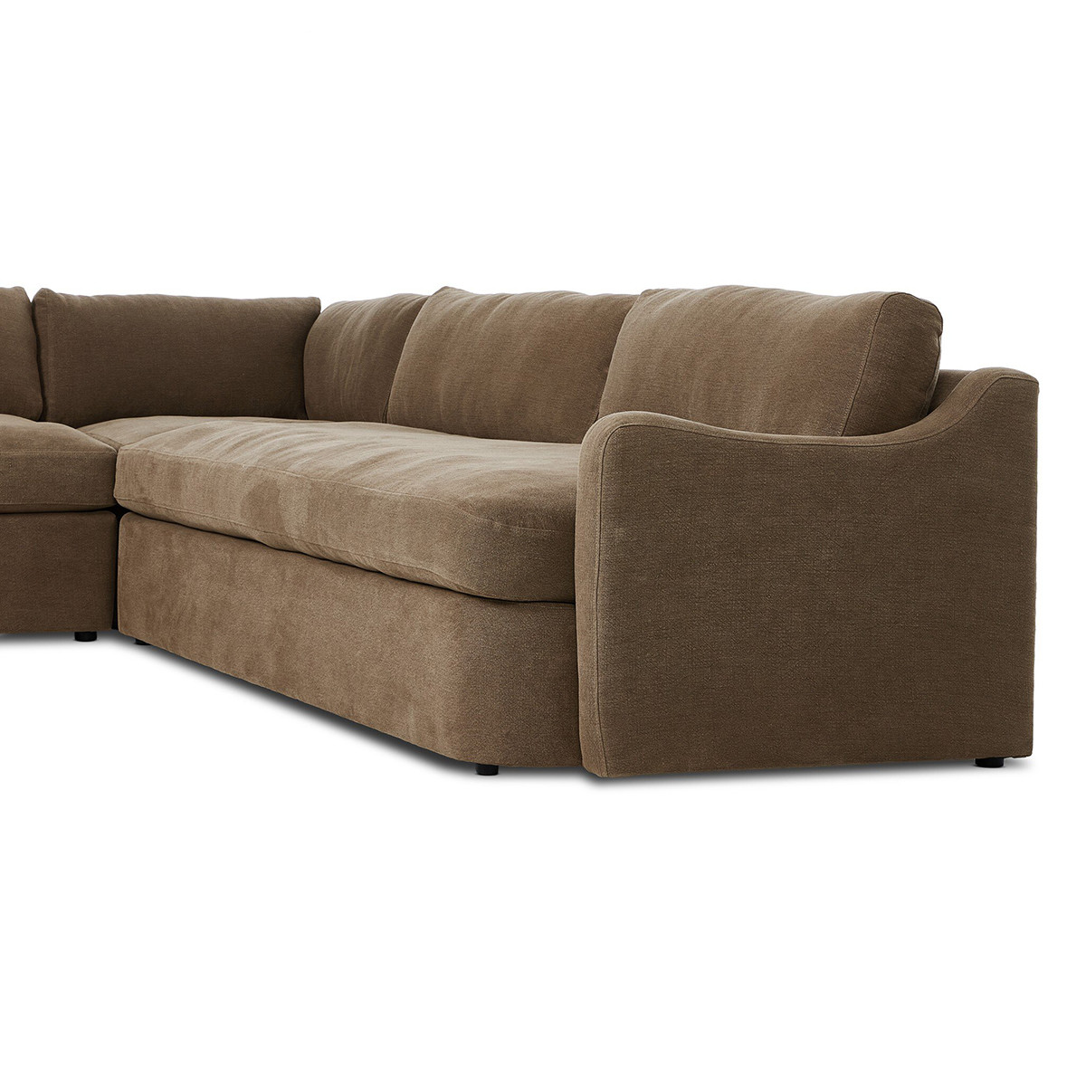 Amber Lewis x Four Hands Aurelia 3-Piece Sectional - Broadway Coffee