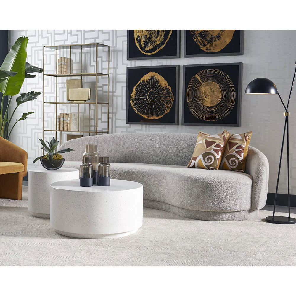Sunpan Kendra Sofa - Altro Cappuccino