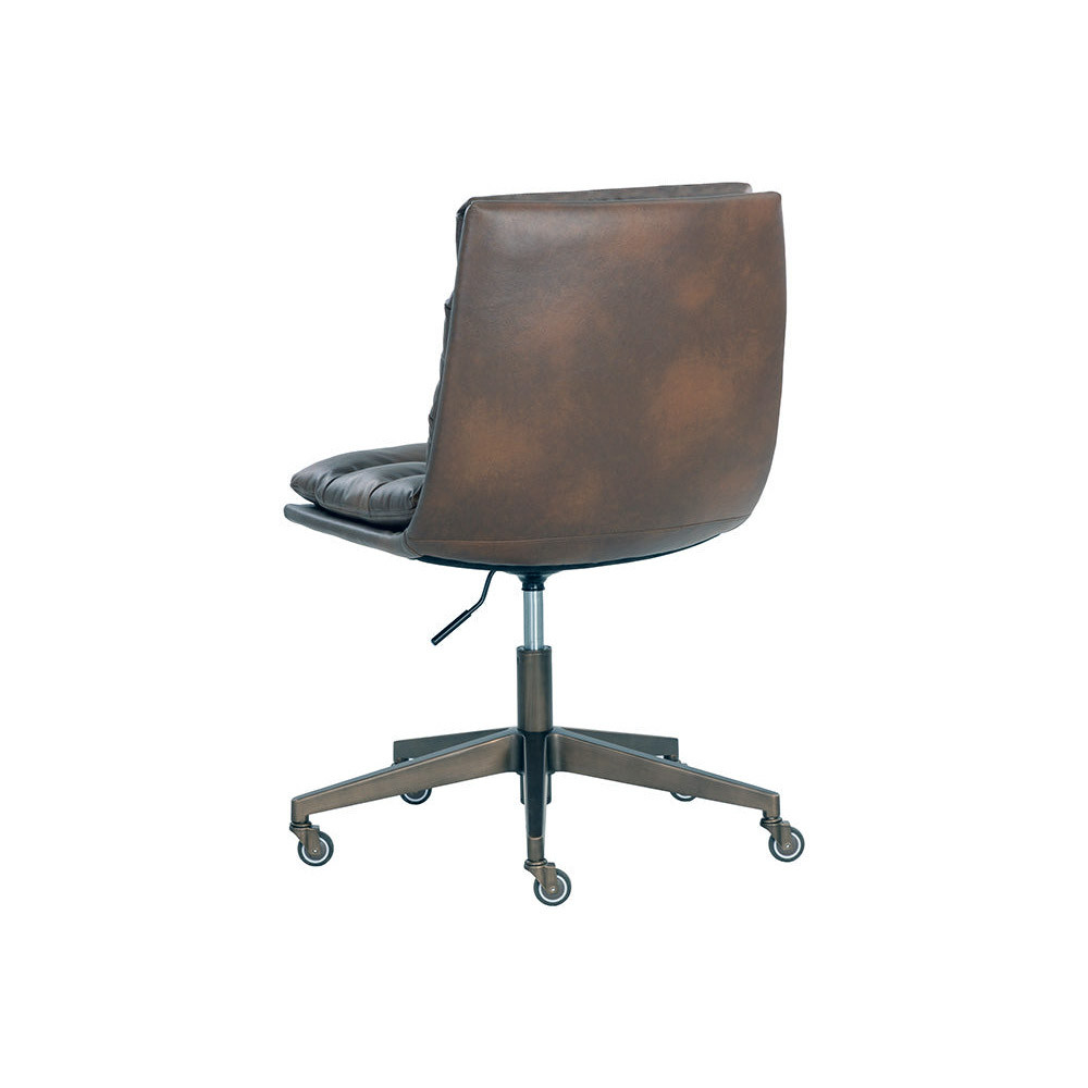 Sunpan Stinson Office Chair Bravo Cognac