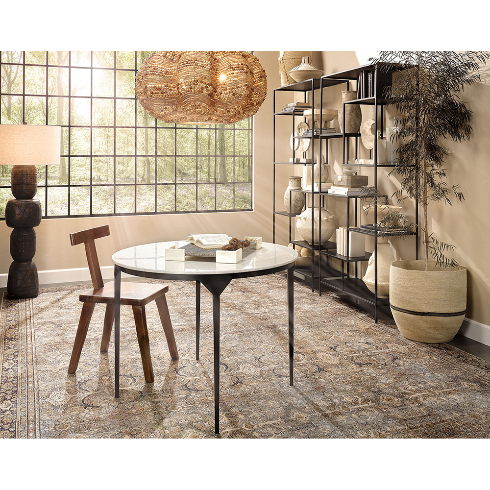 Jamie Young Clamshell Wood Beaded Chandelier - Natural