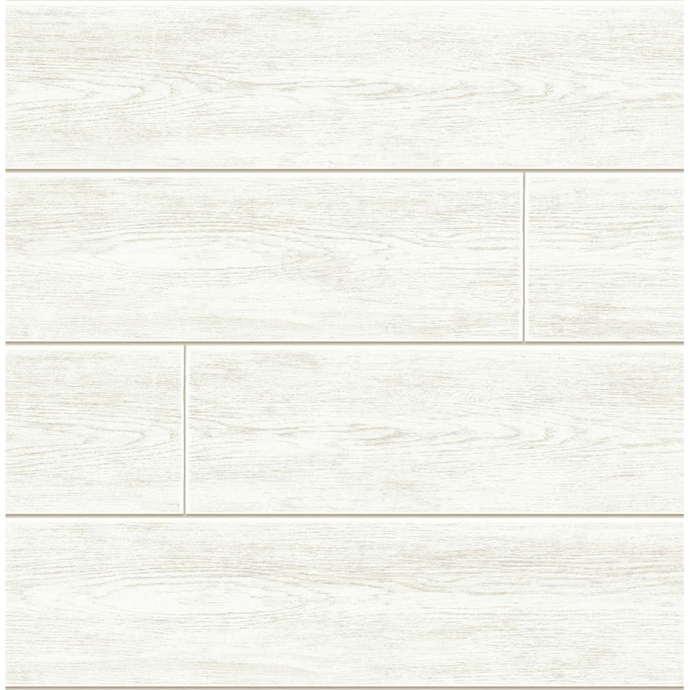NextWall Off-White Shiplap - Off-White