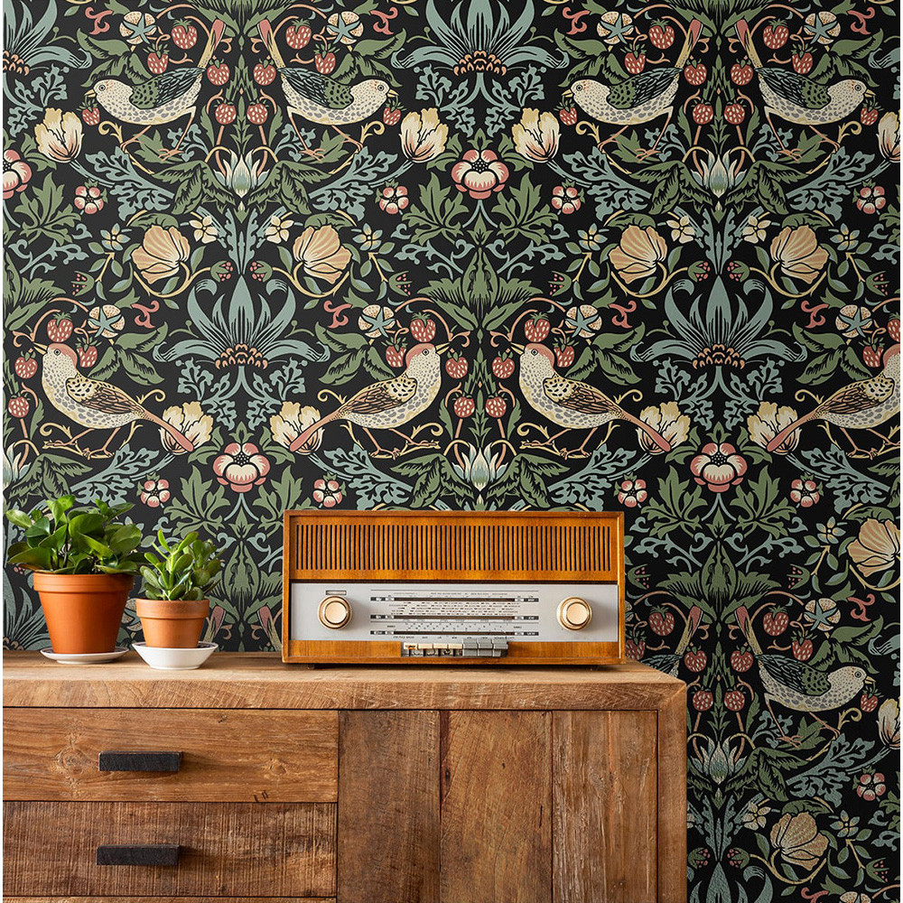 NextWall Aves Garden - Ebony