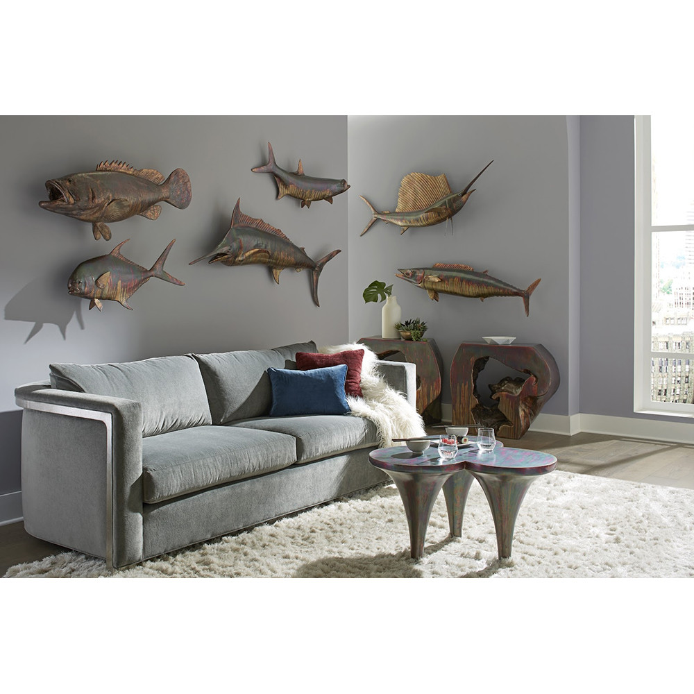 Phillips Collection Marlin Fish Wall Sculpture