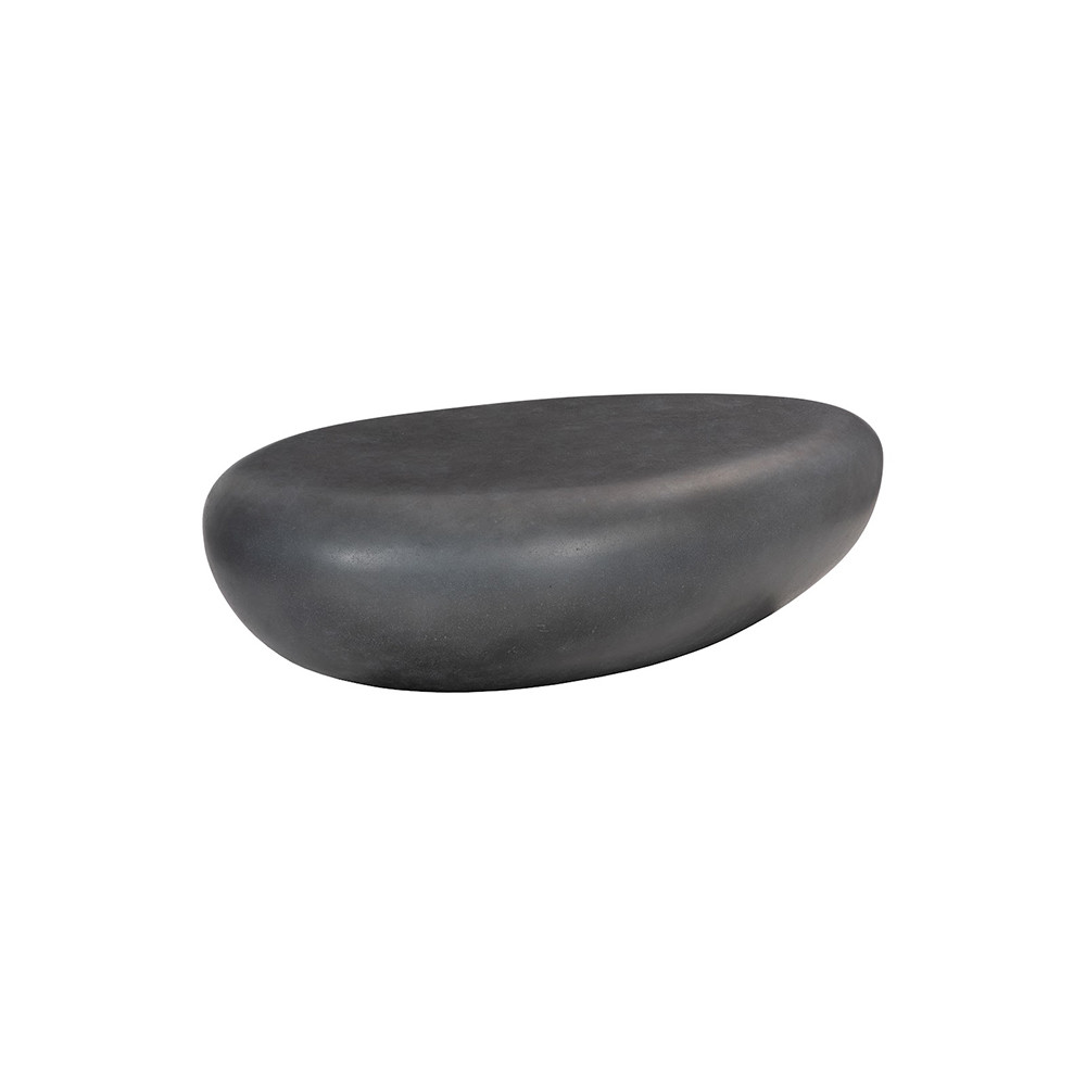 ROCKSTONE PALAWAN センターテーブル Phillips Collection River Stone Coffee Table - Charcoal Stone - Large