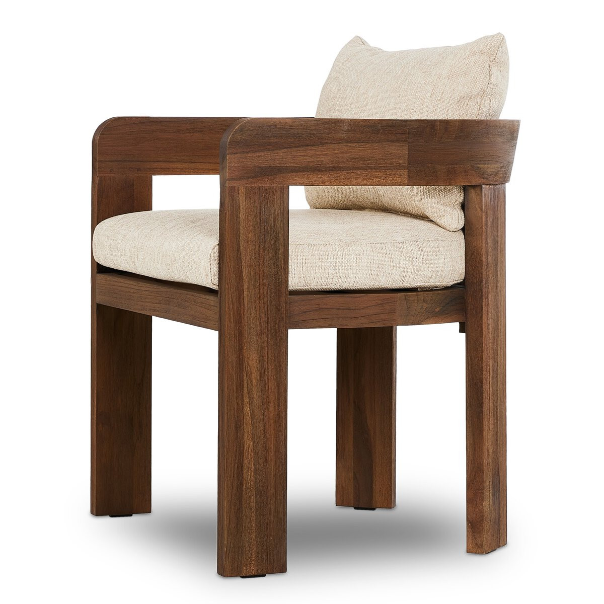 Four Hands Jackson Outdoor Dining Chair - Ellor Beige