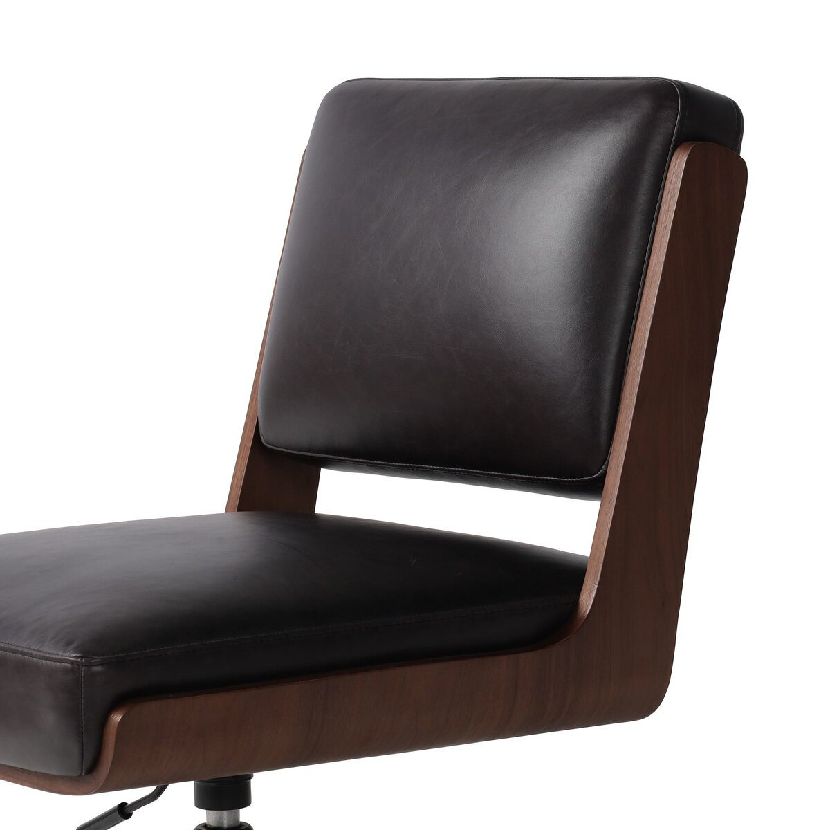 Four Hands Landon Armless Desk Chair Sonoma Black