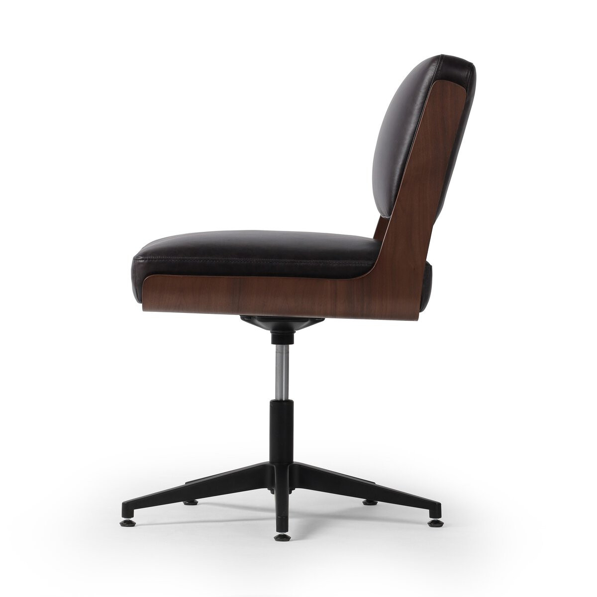 Four Hands Landon Armless Desk Chair Sonoma Black