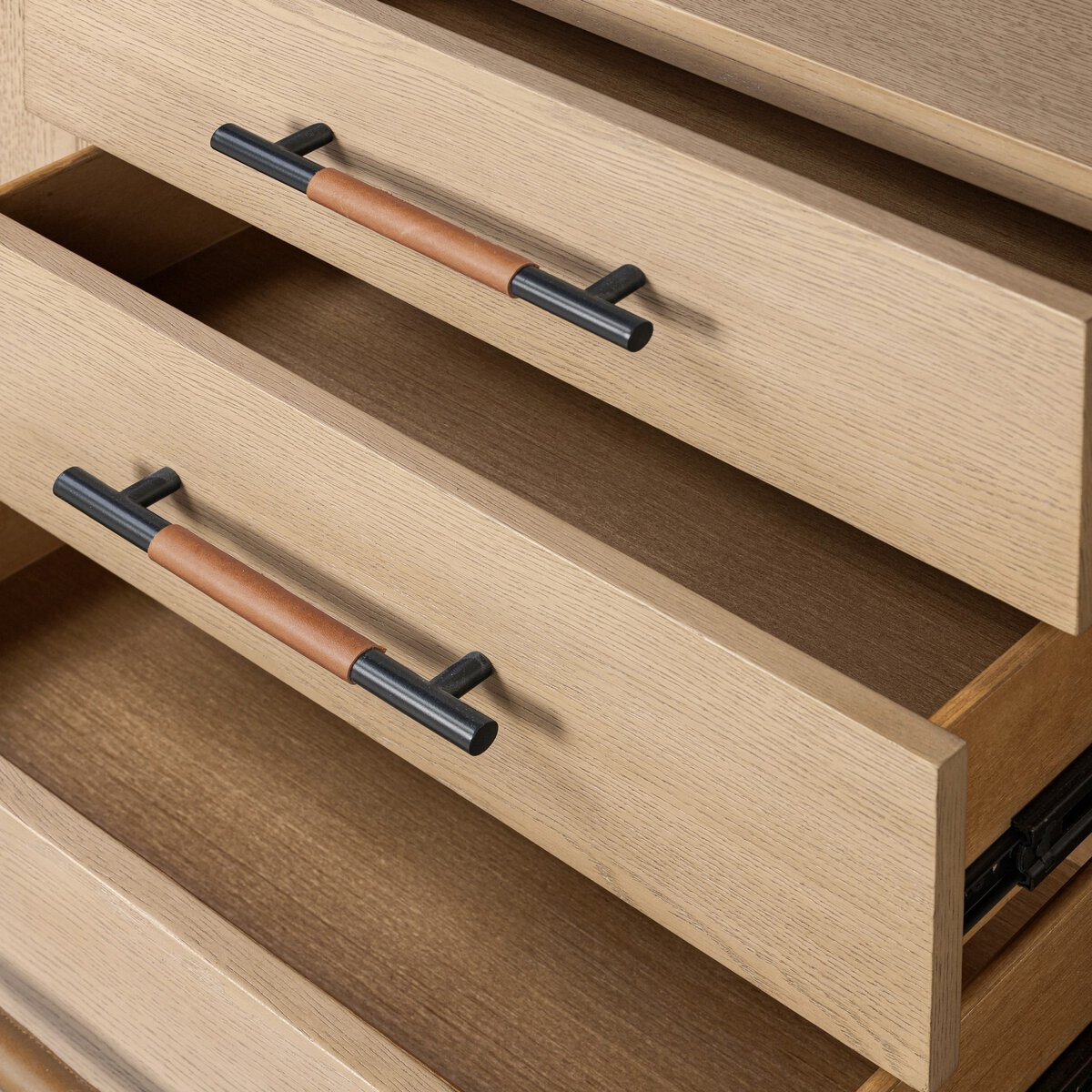 Four Hands Rosedale Media Console - Yucca Oak Veneer