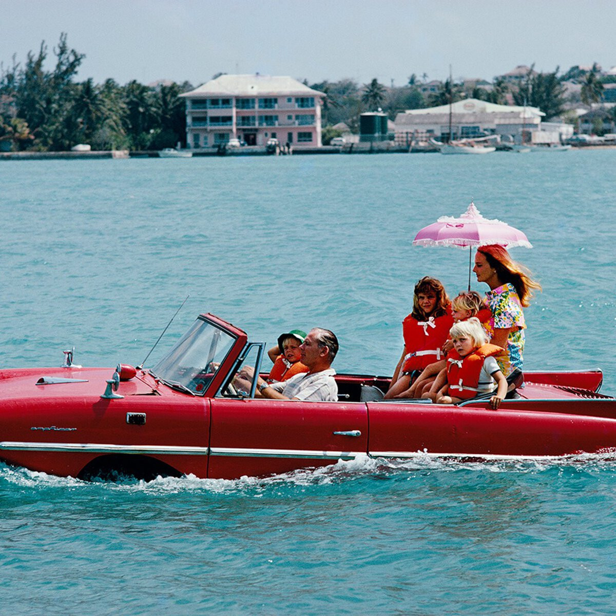 Four Hands Sea Drive Tray by Slim Aarons