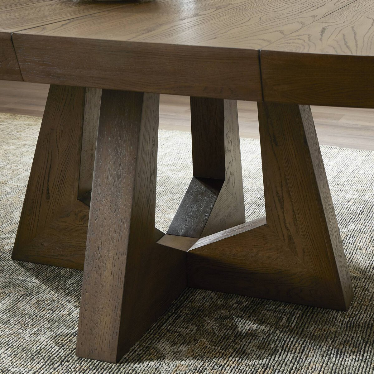 Four Hands Zelda Round Extension Dining Table