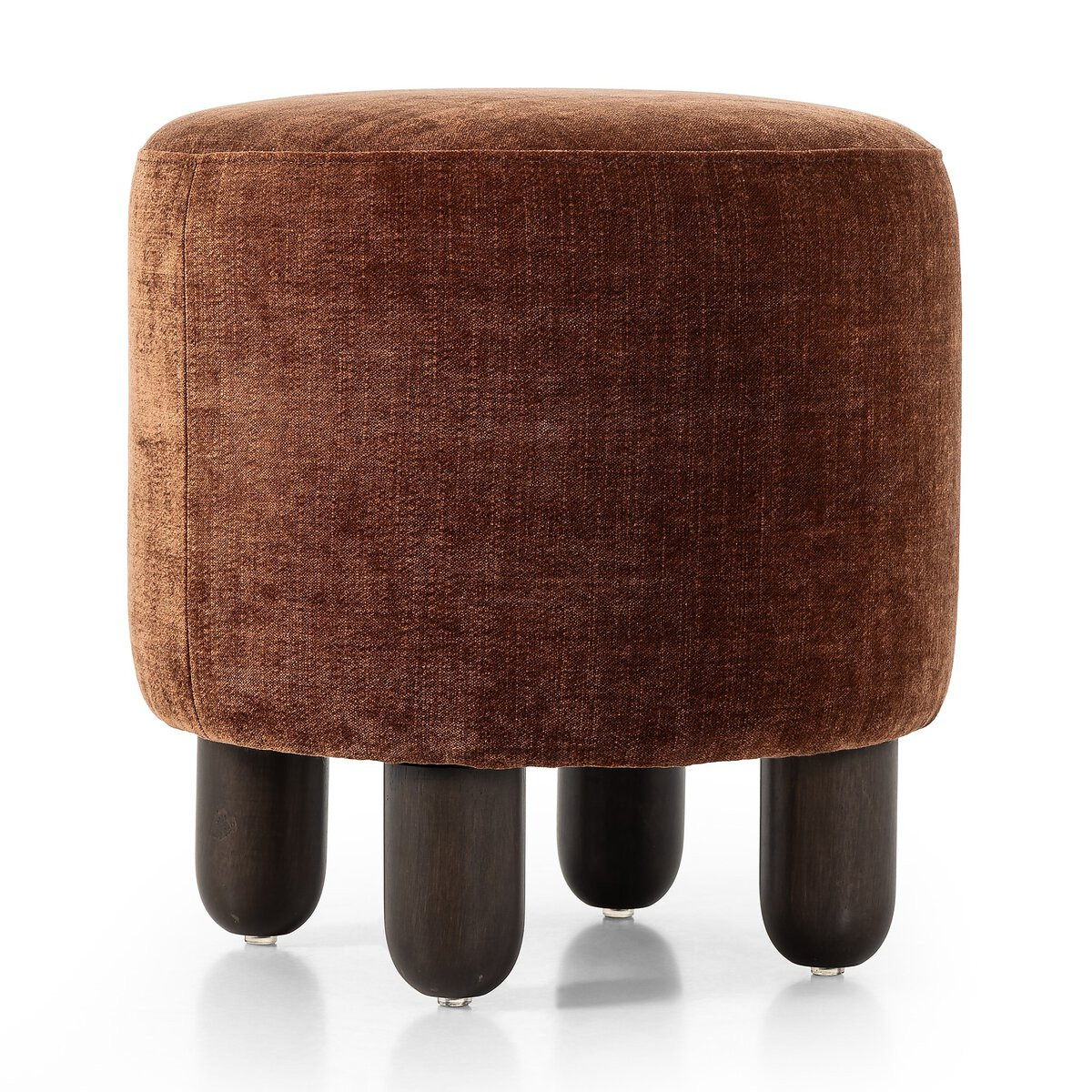 Four Hands Zena Ottoman - Altair Sienna
