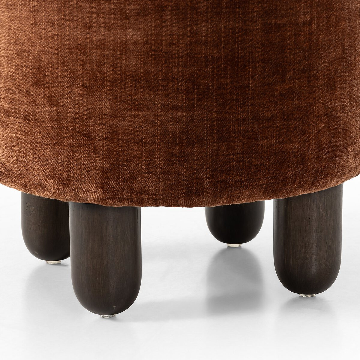 Four Hands Zena Ottoman - Altair Sienna