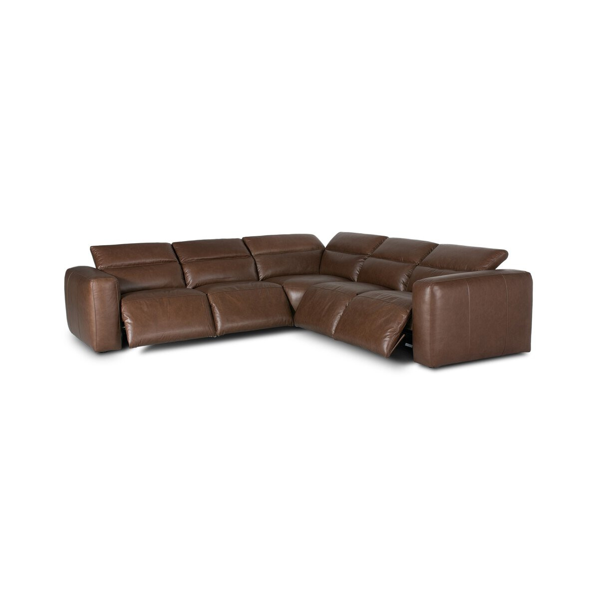 小物 NICENESS RICHIE Four Hands Radley Power Recliner 5-Piece Sectional - Sonoma Coco