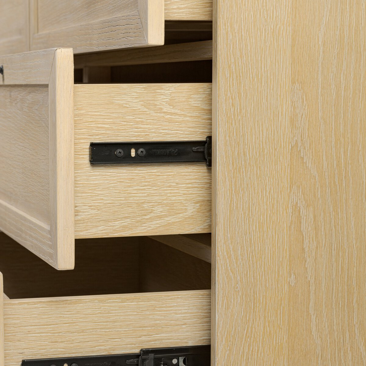 Four Hands Millie 9 Drawer Dresser - Light Bleach Oak Veneer