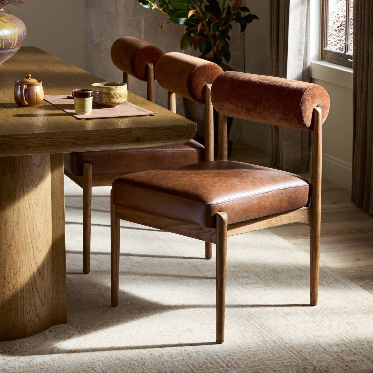 Four Hands Jazelle Dining Chair - Altair Sienna
