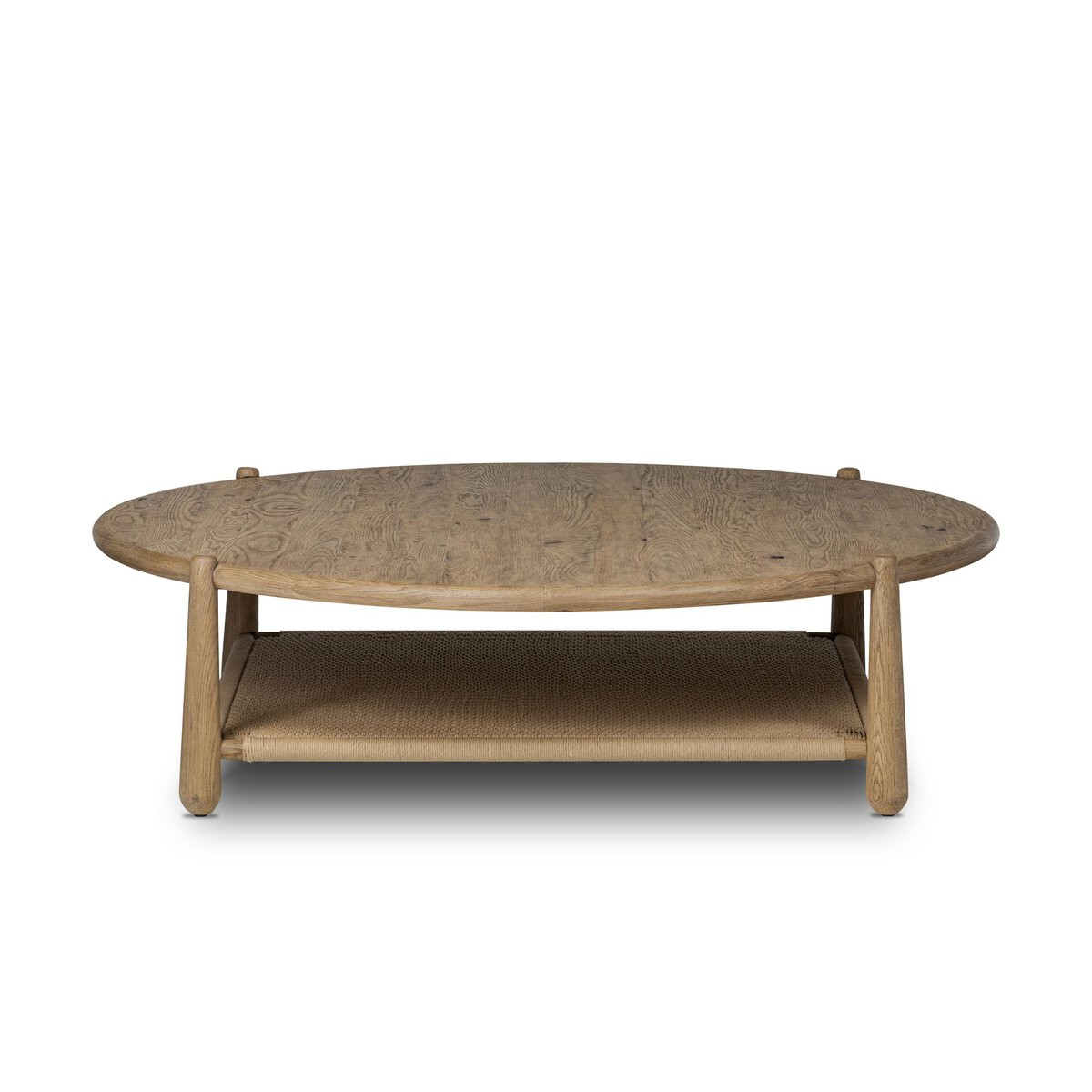 Amber Lewis x Four Hands Salvador Coffee Table - Aged Smoked Oak