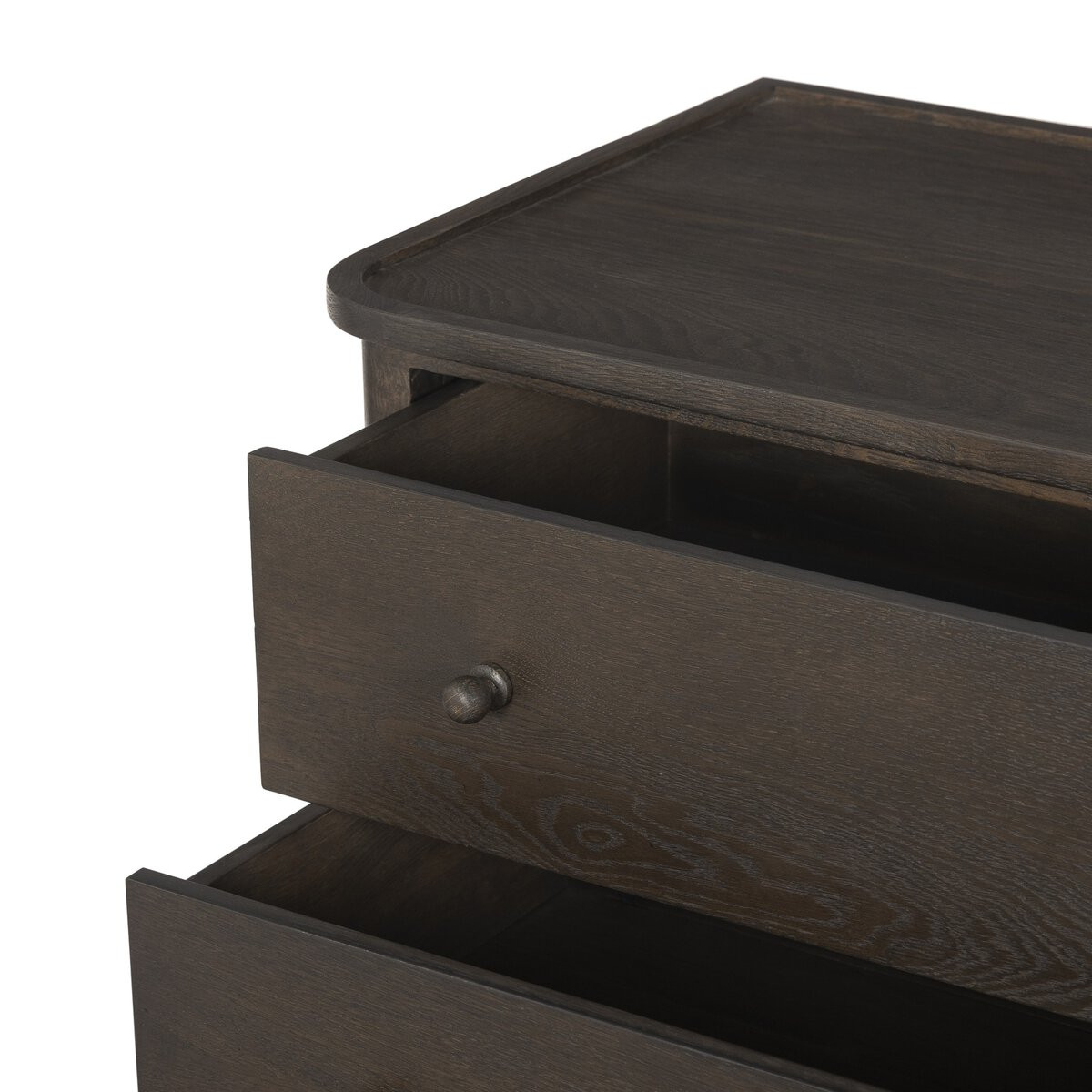 Amber Lewis x Four Hands Franny Nightstand Espresso Oak