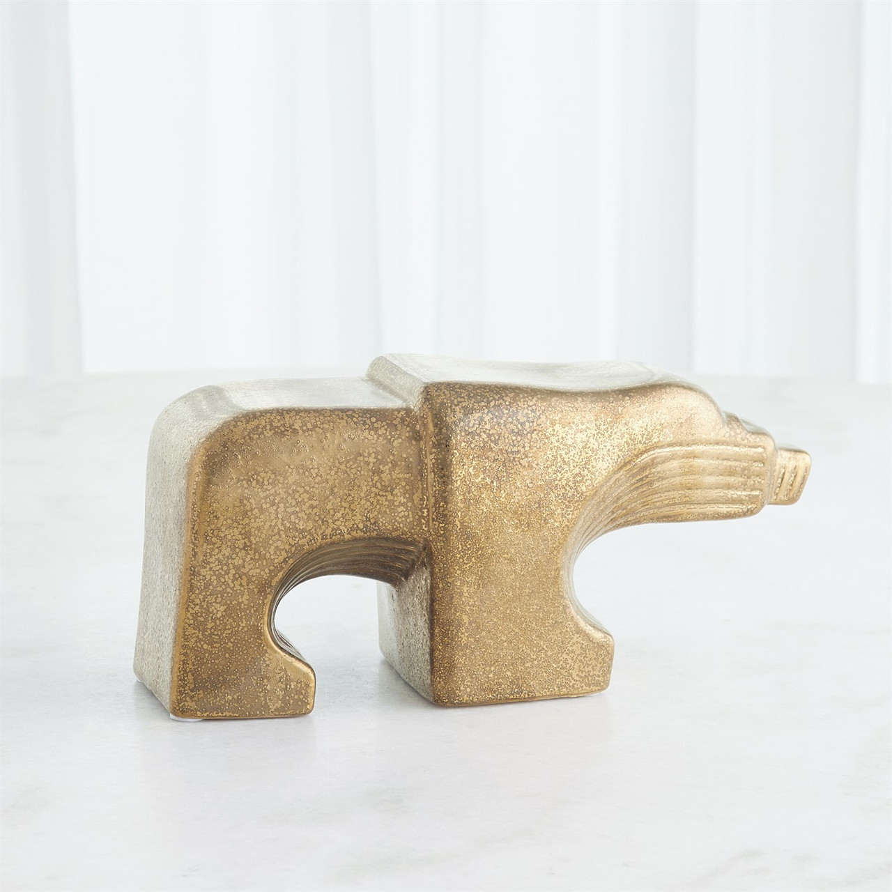 Global Views Les Animaux Cheval Sculpture - Thumbnail 4