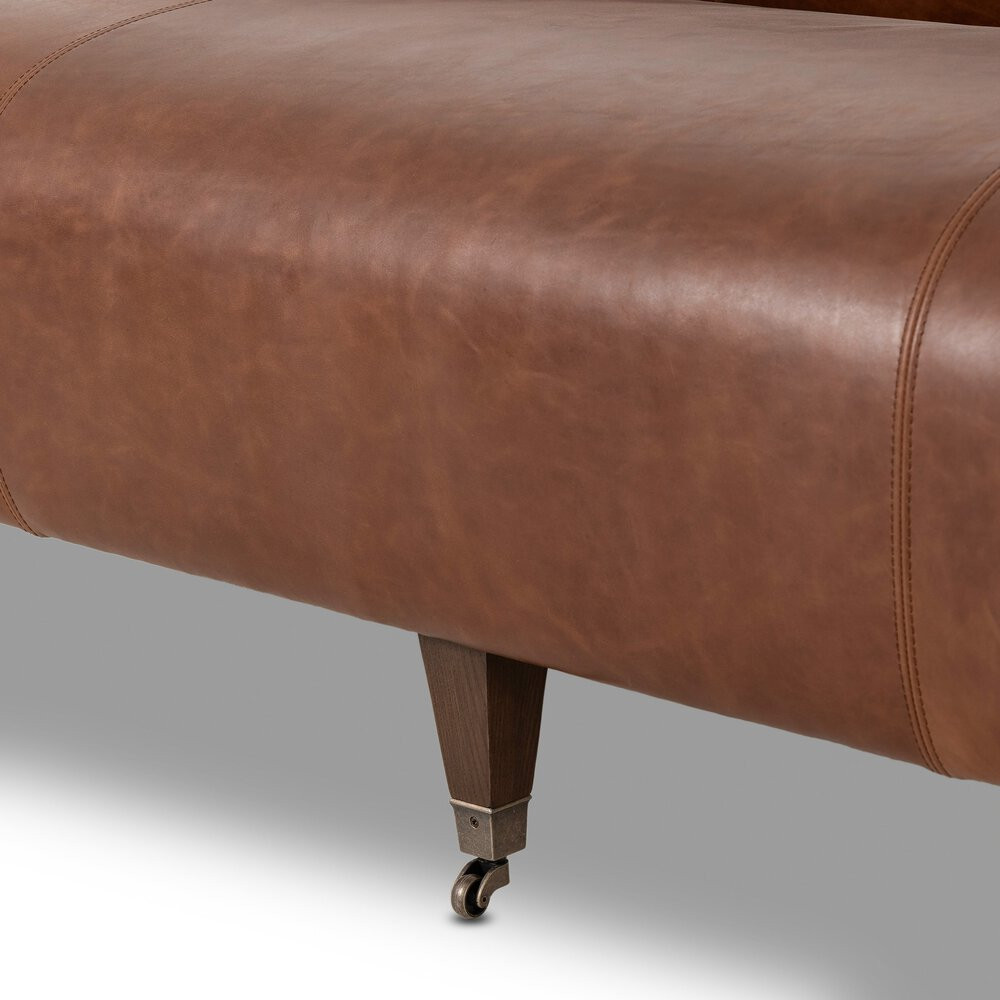 Amber Lewis x Four Hands Kent Sofa - Dulane Mahogany