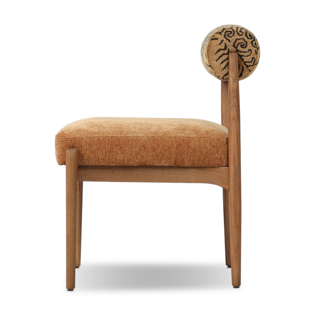 Four Hands Jazelle Dining Chair - Balkan Ochre