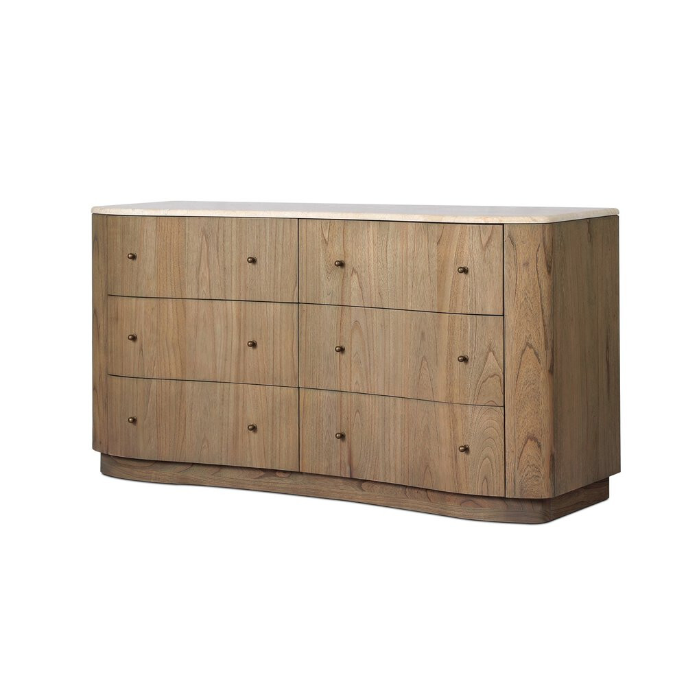 four hands dresser Blake 6 Drawer Dresser, Washed Ash by Four Hands – High Fashion Home