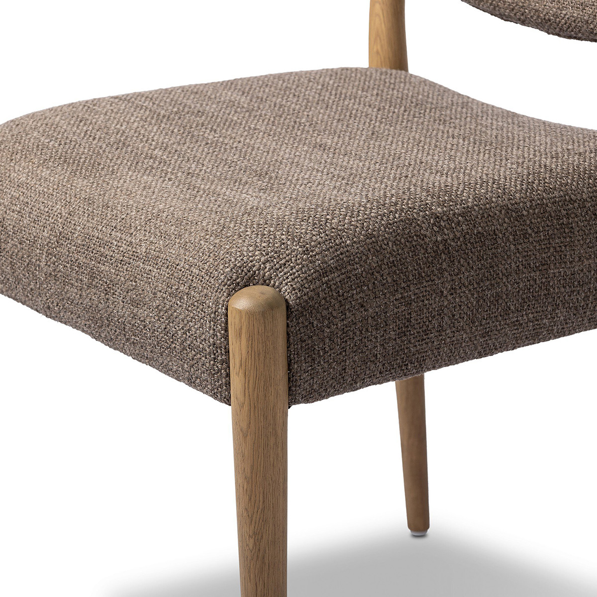 Four Hands Jayla Armless Dining Chair - Saxon Mink