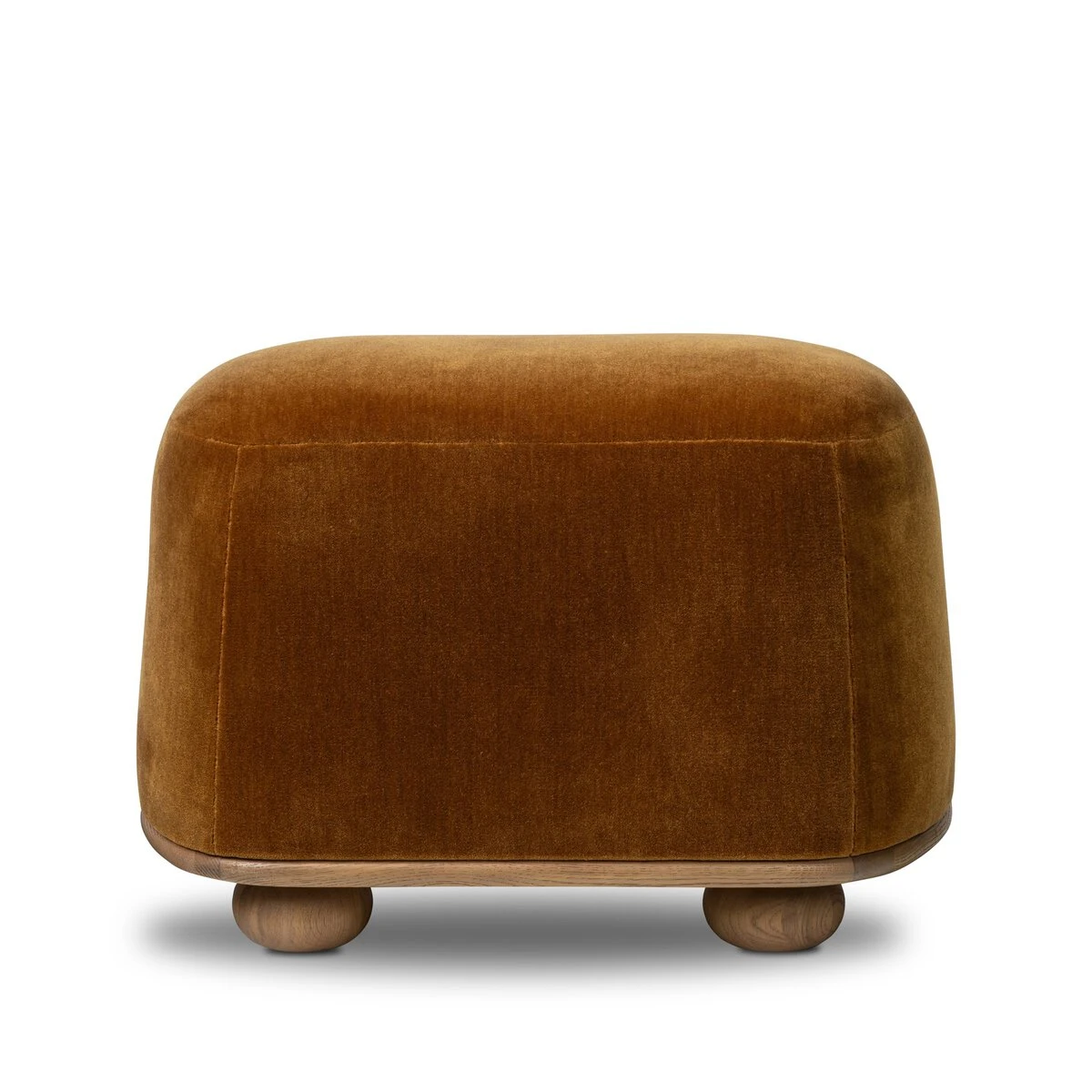 tobacco ottoman Bilbury Oval Ottoman