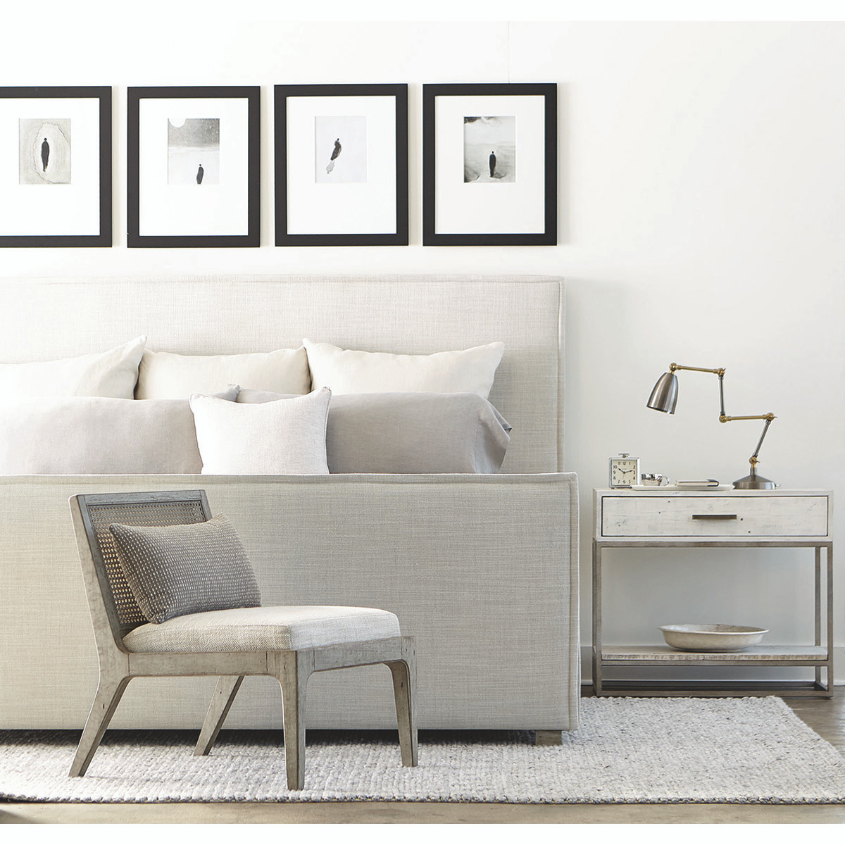 Bernhardt Sawyer Upholstered Bed - Thumbnail 2