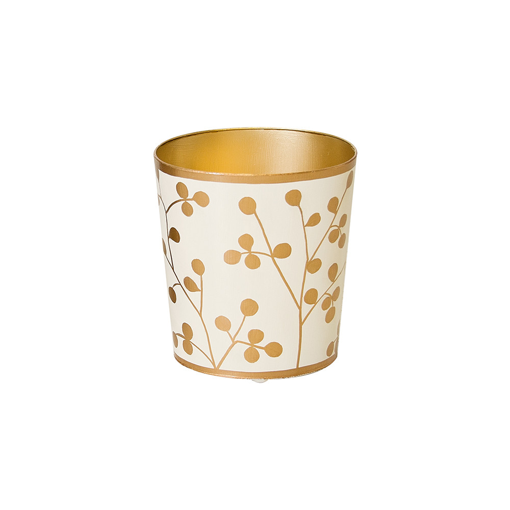 Worlds Away Wastebasket