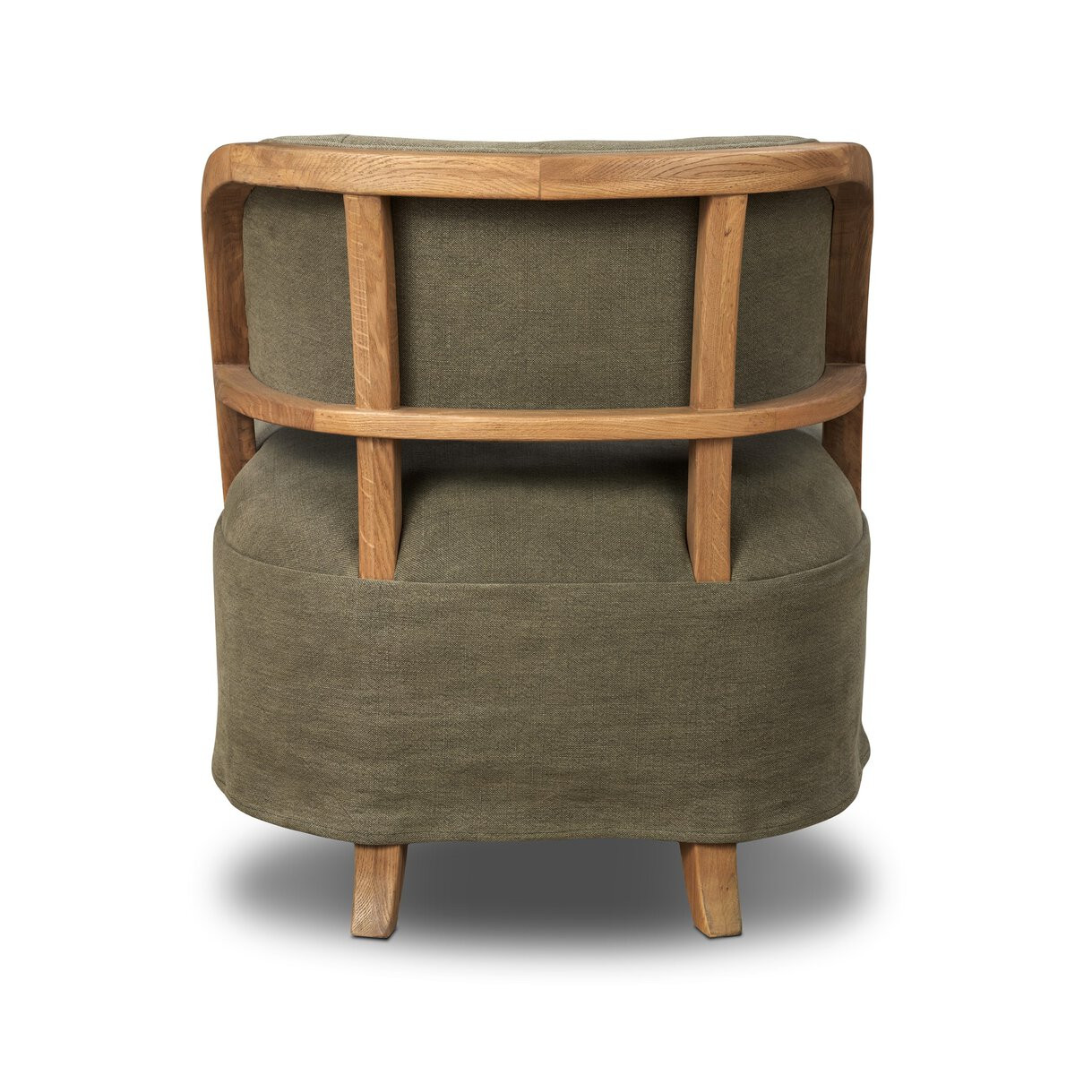 Amber Lewis x Four Hands Dreya Chair - Broadway Olive