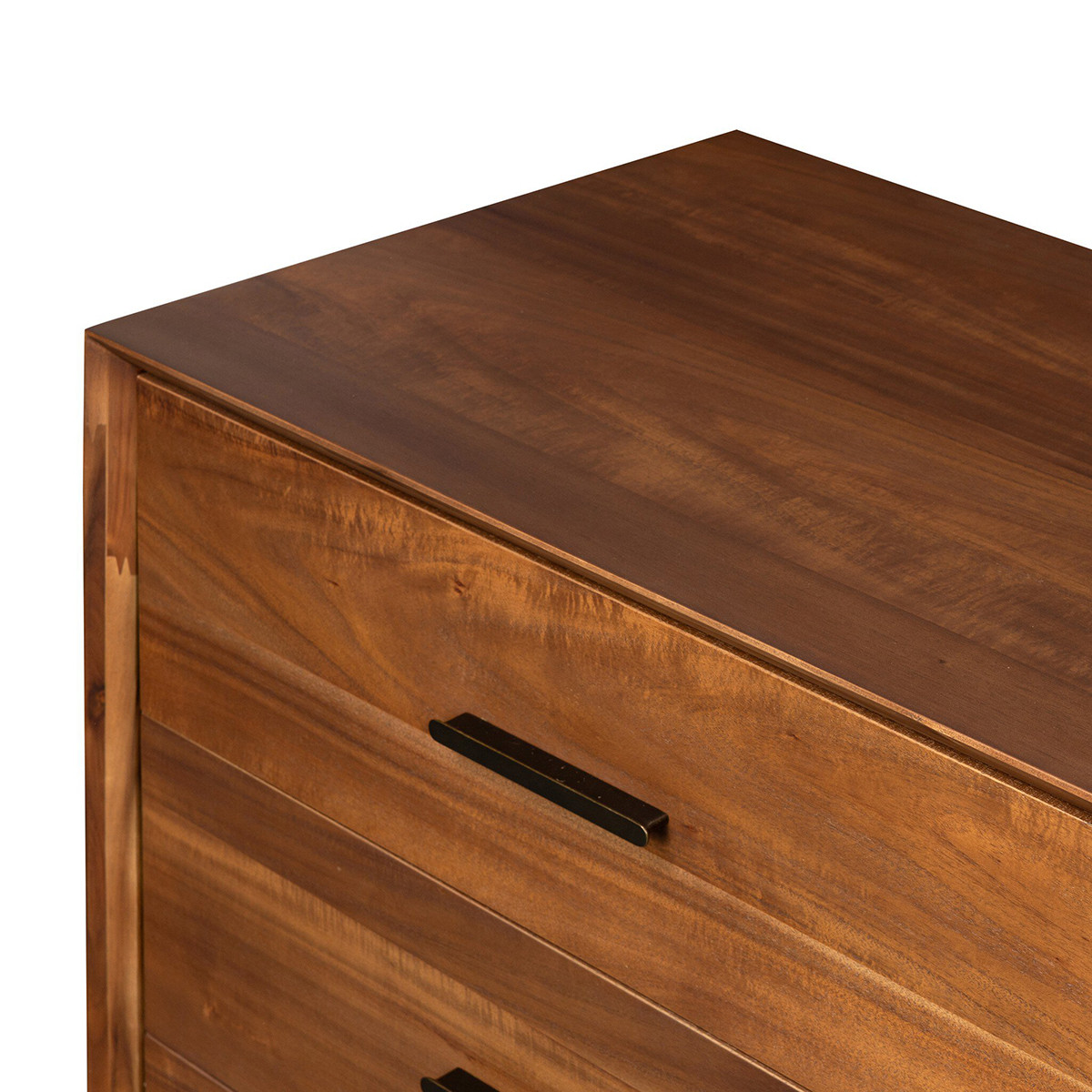 Four Hands Lilas 9 Drawer Dresser - Saddle Tan Veneer
