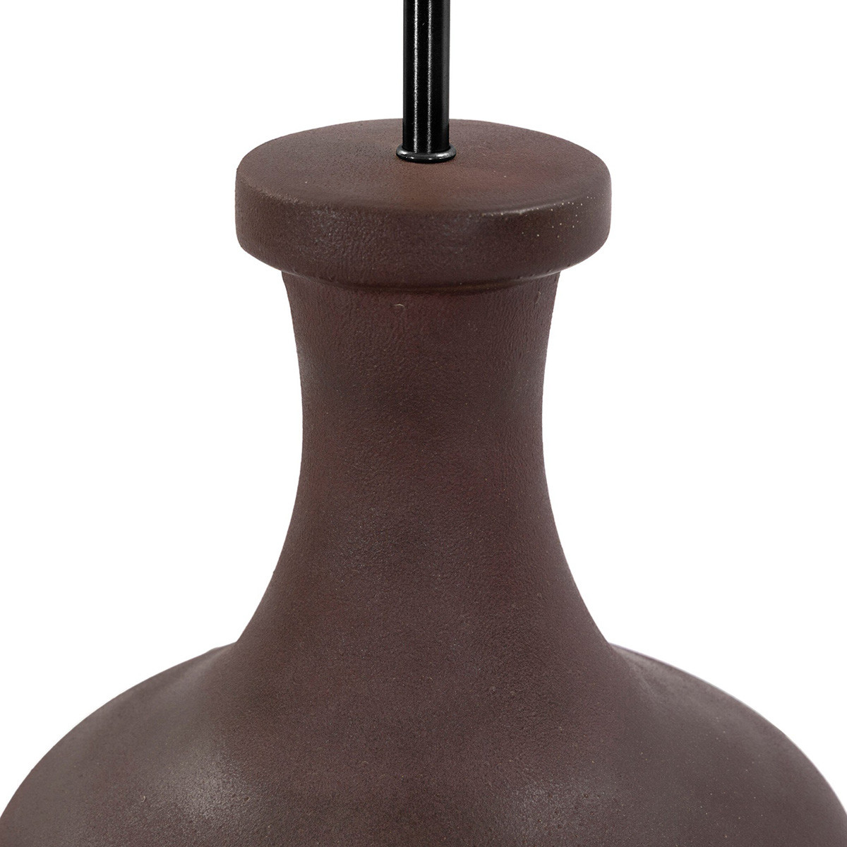 Four Hands Leti Table Lamp - Dark Aubergine
