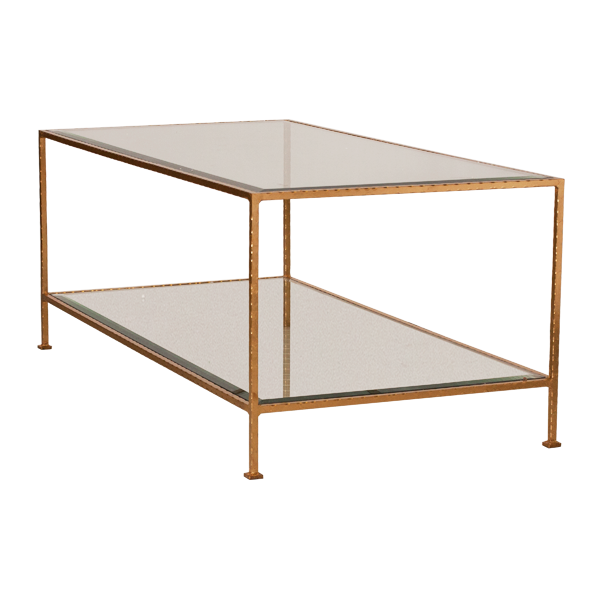Worlds Away Taylor Coffee Table - Thumbnail 4