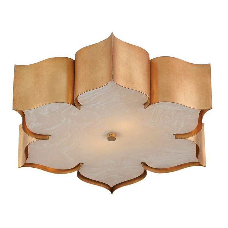 Currey & Company Grand Lotus Flush Mount - Thumbnail 5