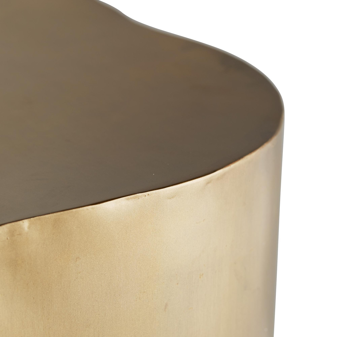 Arteriors Lowry Side Table - Antique Brass