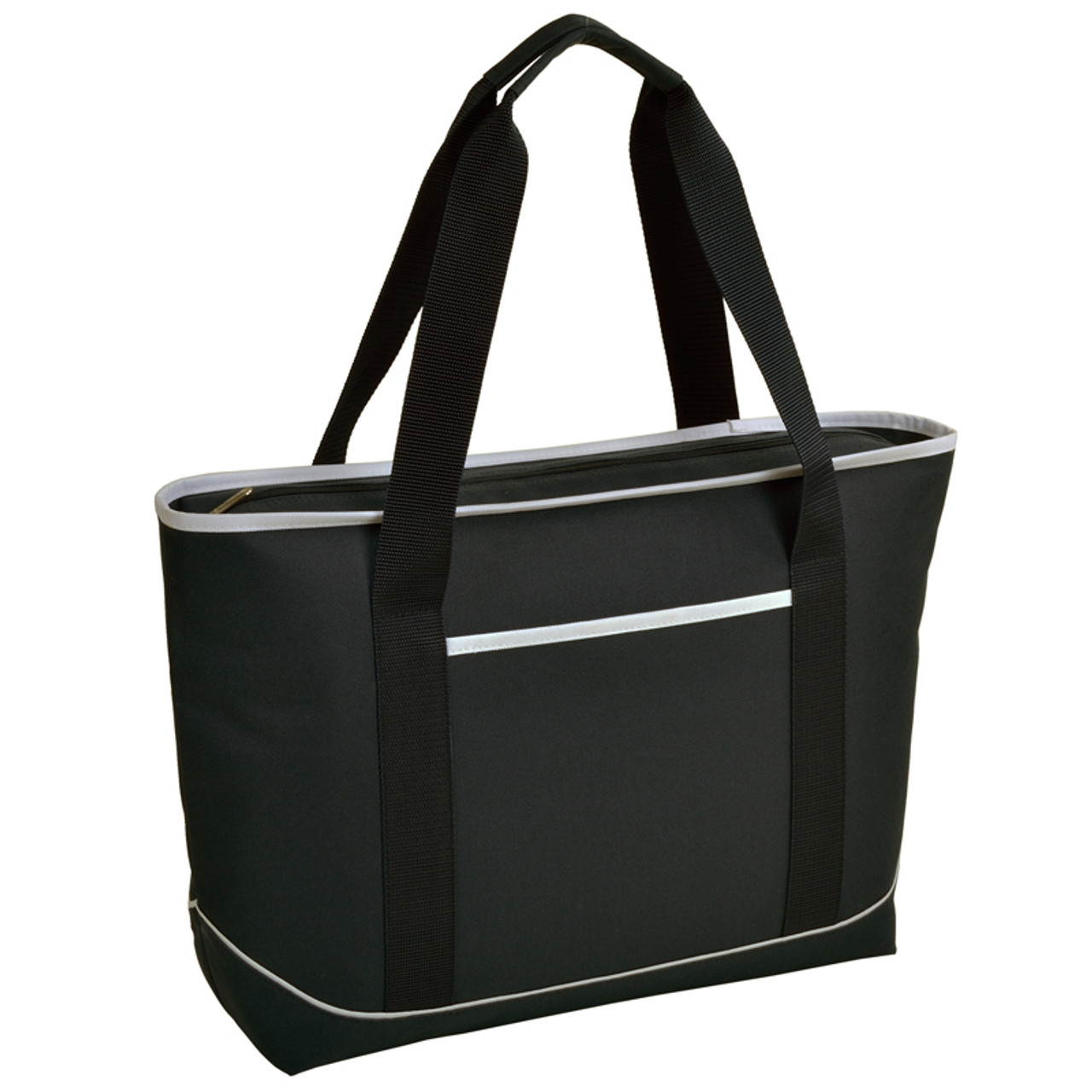 Picnic At Ascot Large Insulated Cooler Tote - Black