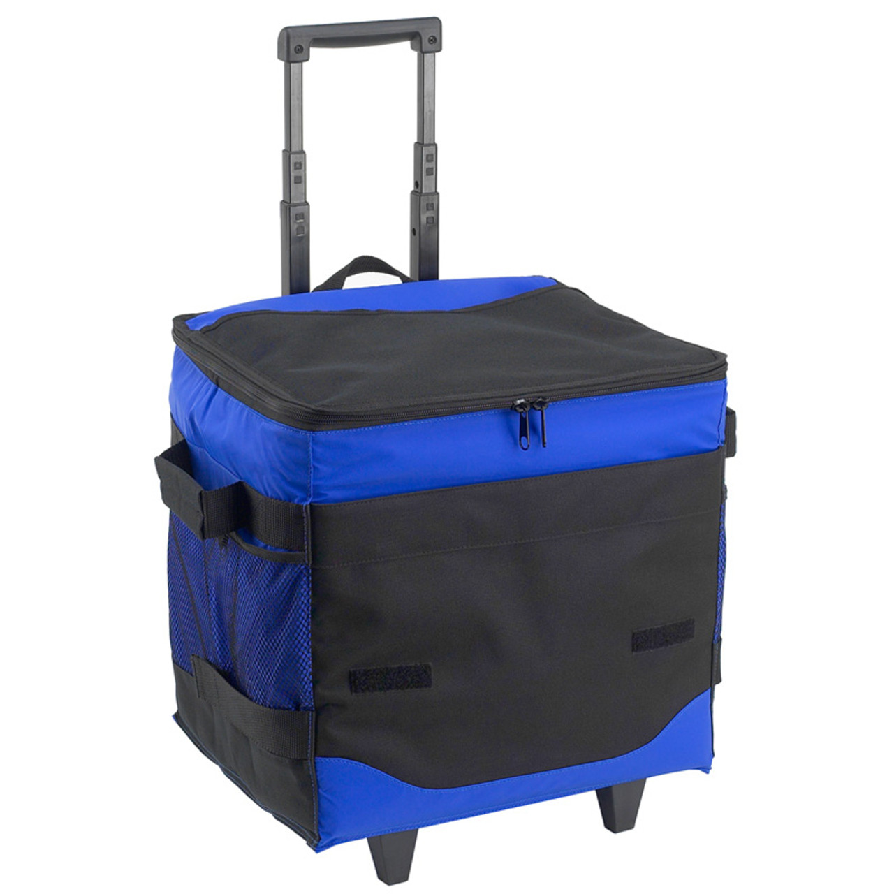 Picnic At Ascot 60 Can Collapsible Rolling Cooler - Royal Blue