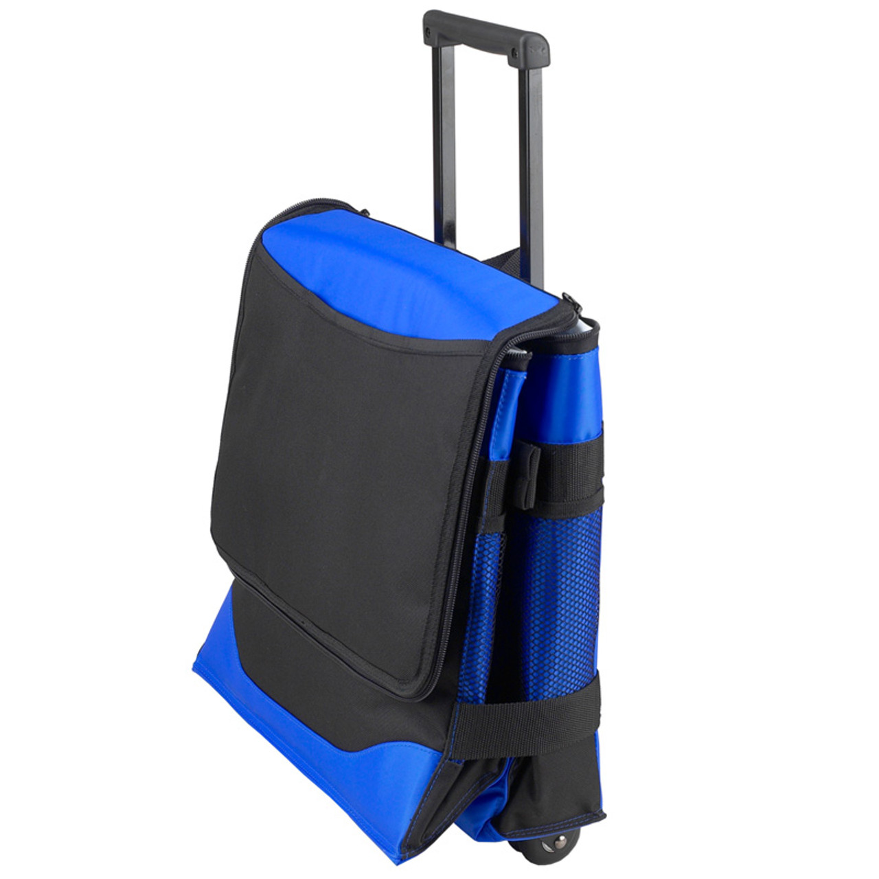 Picnic At Ascot 60 Can Collapsible Rolling Cooler - Royal Blue