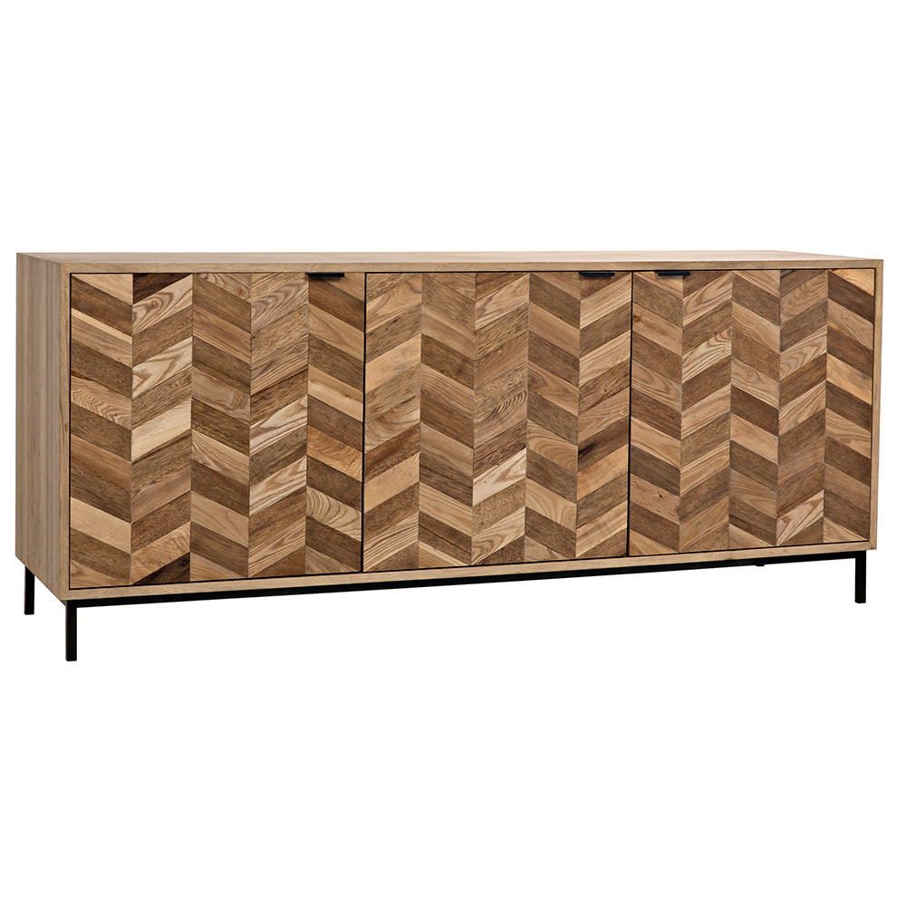 Noir Herringbone Sideboard - Thumbnail 5