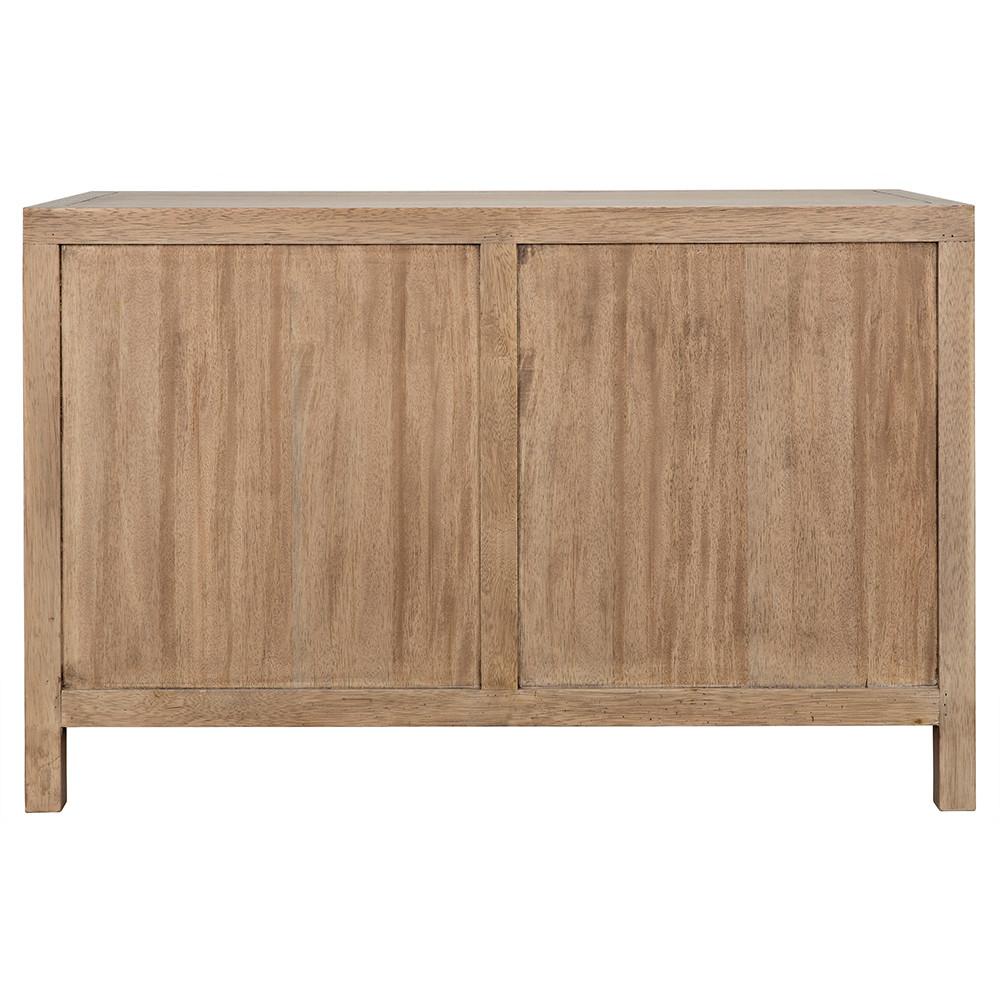 Noir Quadrant 2 Door Sideboard - Washed Walnut