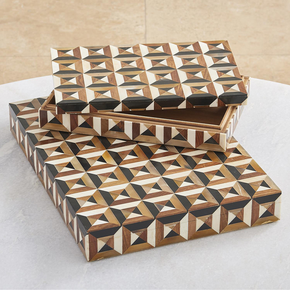 Lemieux et Cie Marquetry Box - Thumbnail 3