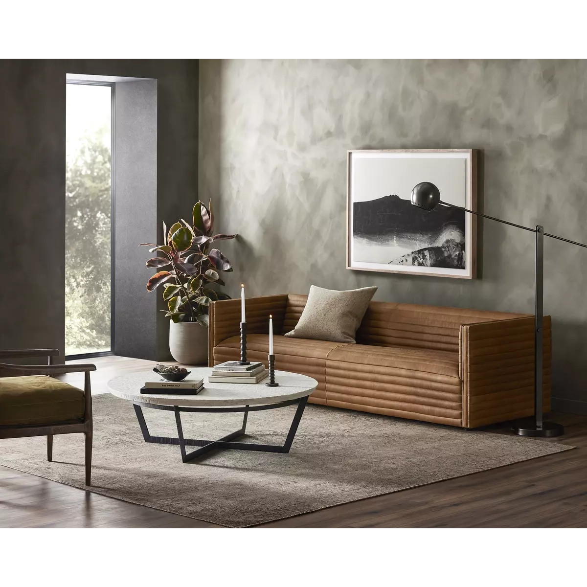 Four Hands Felix Round Coffee Table