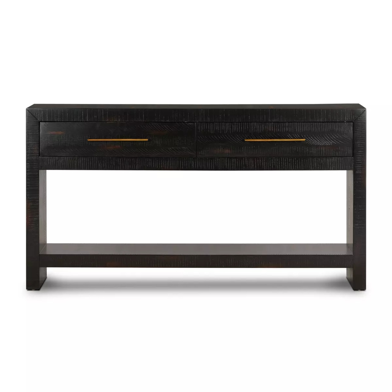 Four Hands Suki Console Table - Burnished Black