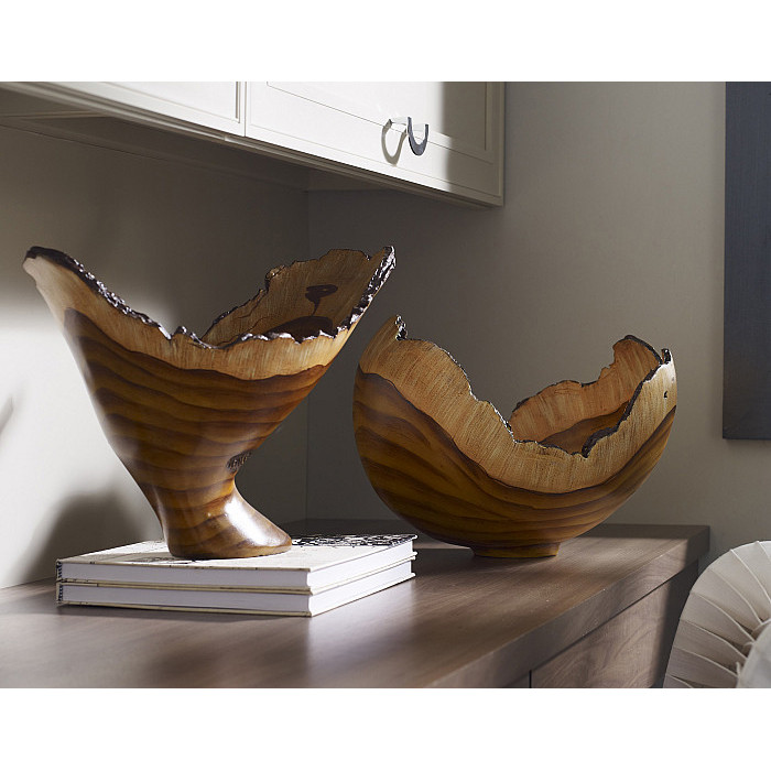 Phillips Collection Burled Bowl - Thumbnail 3