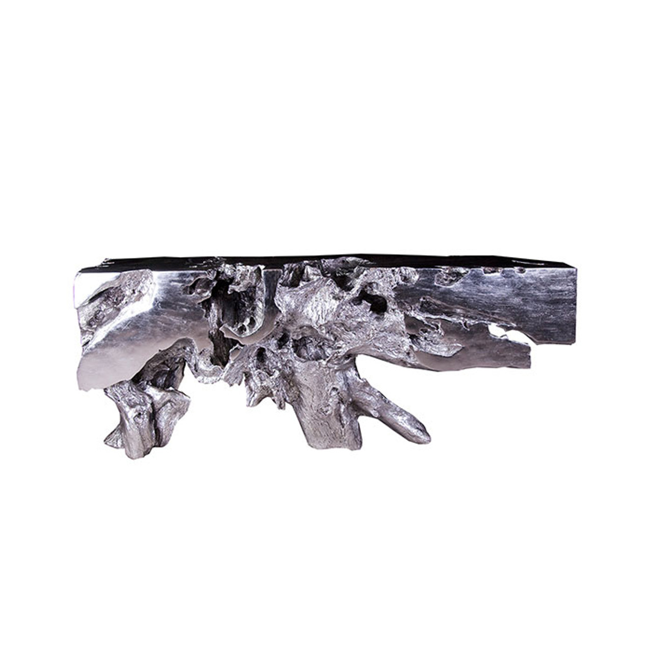 Somerset Rectangle Picture Frame - Silver Leaf Black