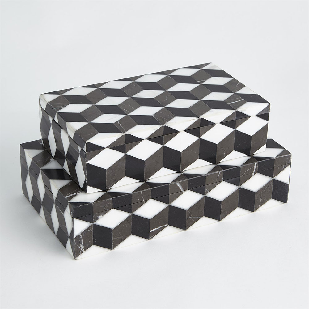 Global Views Escher Marble Box - Thumbnail 4