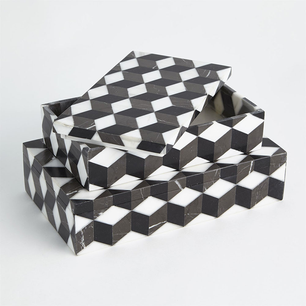 Global Views Escher Marble Box