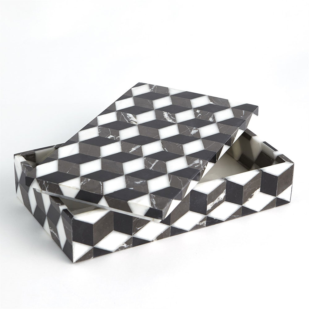 Global Views Escher Marble Box - Thumbnail 2
