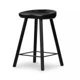 Four Hands Barrett Counter Stool - Matte Black